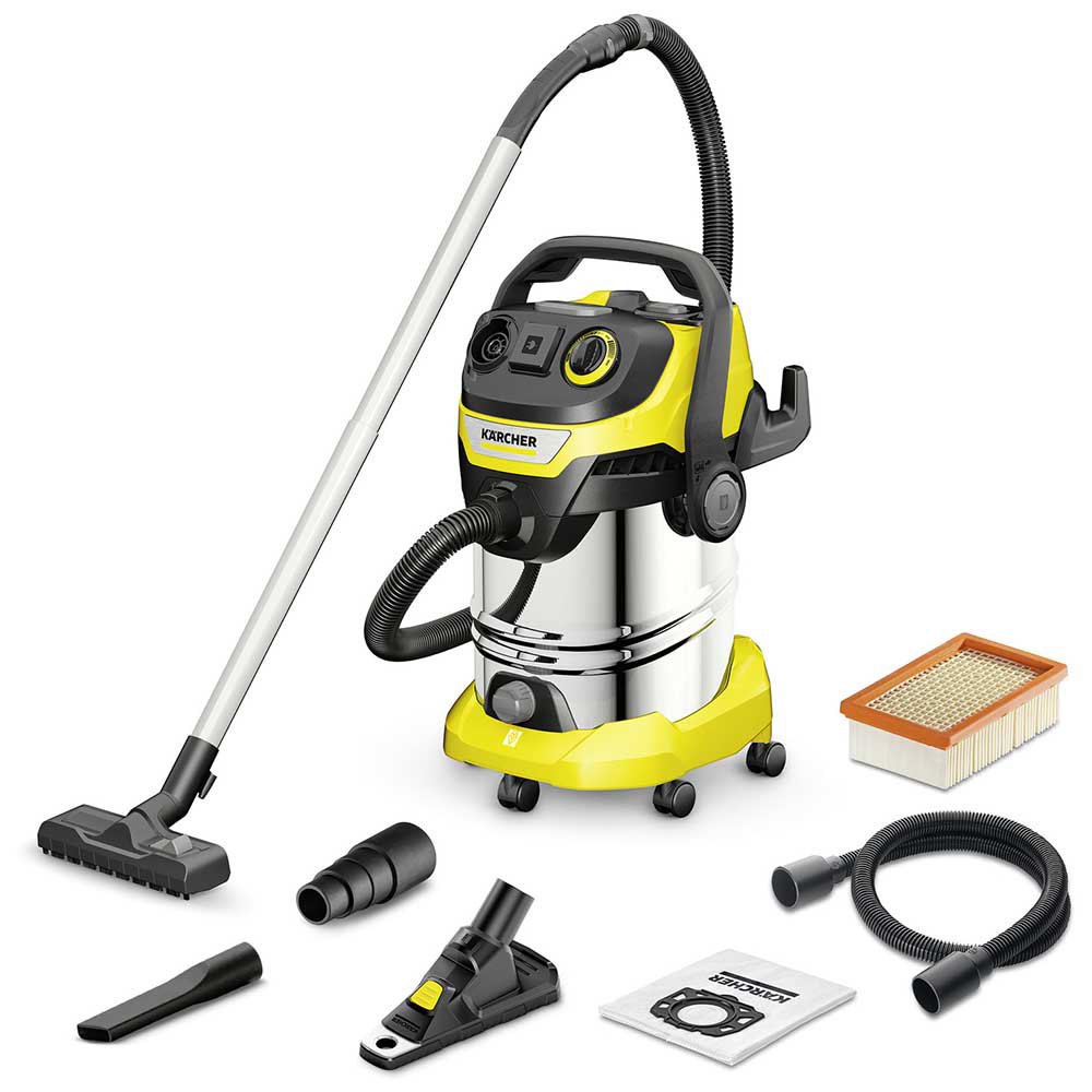 pope Appal Execution Karcher WD 6 P S With Dust Drill Vacuum Cleaner Yellow | Techinn