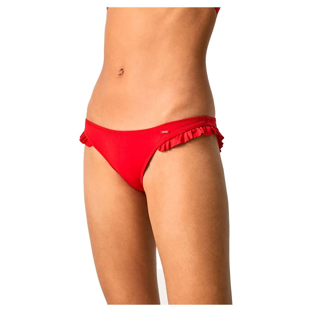 Pepe Jeans Damen Bikini Bottom – Gestreift, Gerippter Stoff, Gefüttert, Für Strand & Pool