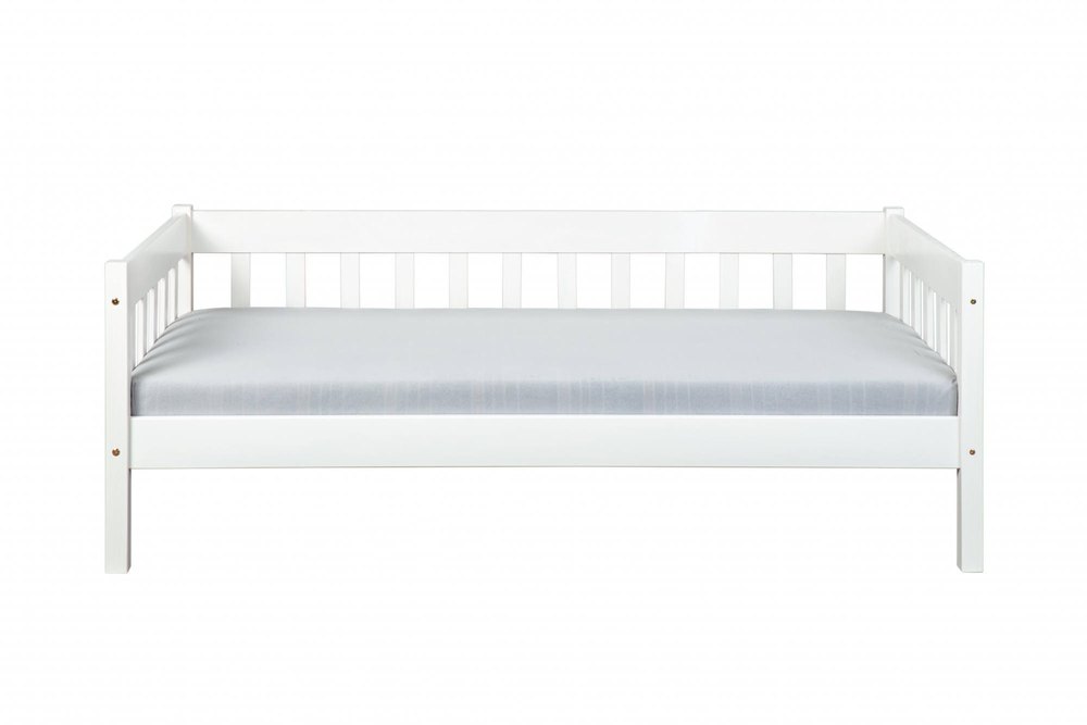 Dmora Single Sofa Bed In White Solid