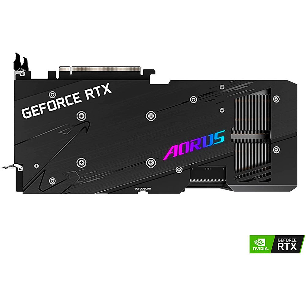 Gigabyte Nvidia RTX 3070 AORUS Master 8GB GDDR6 Graphic Card Black