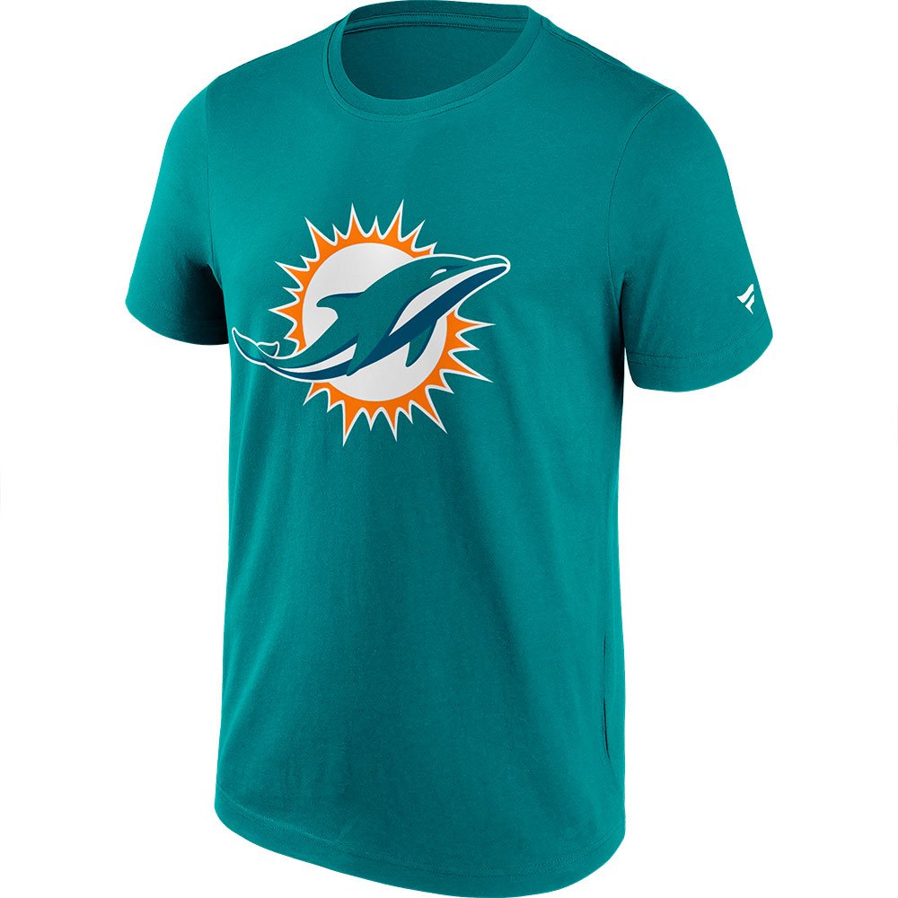 magic On the head of on Fanatics Miami Dolphins Primary Logo Graphic Short Sleeve T-Shirt Green|  Goalinn