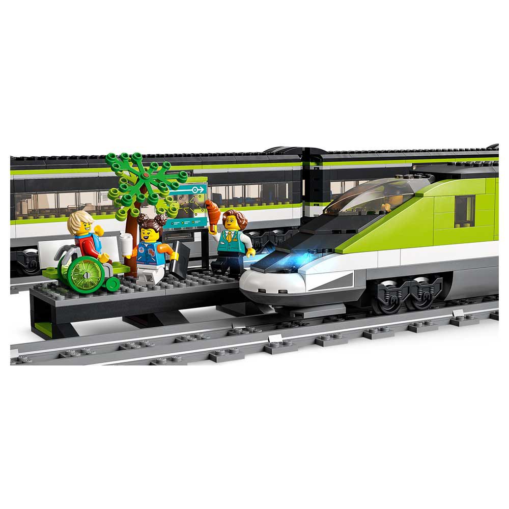 Lego Construction Game High-Speed Passenger Train Multicolor|