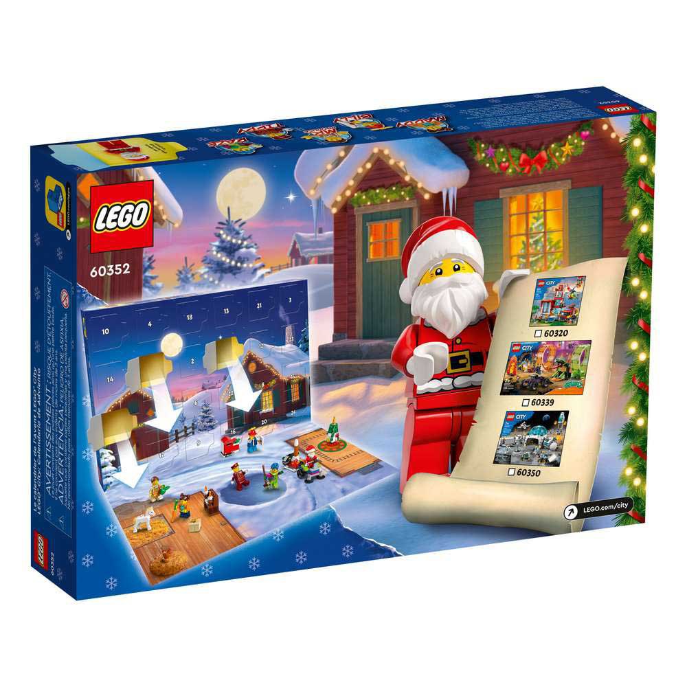 Kategori konstant Aftensmad Lego Lego® City Building Game: Advent Calendar Multicolor| Kidinn