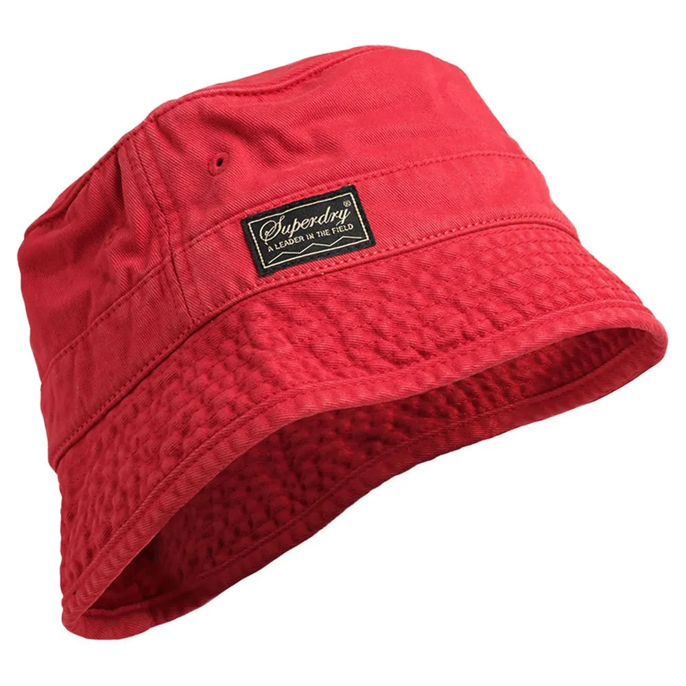 Superdry Vintage Bucket Hat Red Dressinn