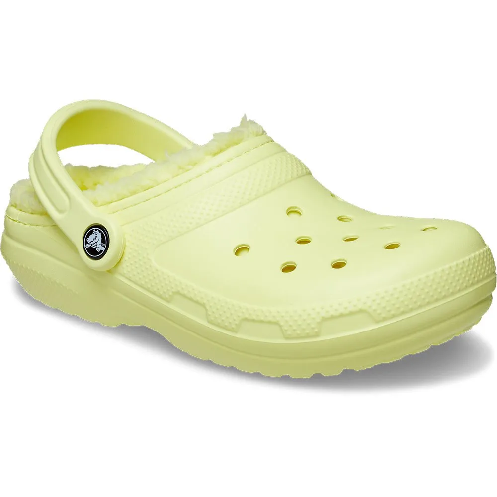 Crocs Sabots Classic Lined Jaune | Dressinn