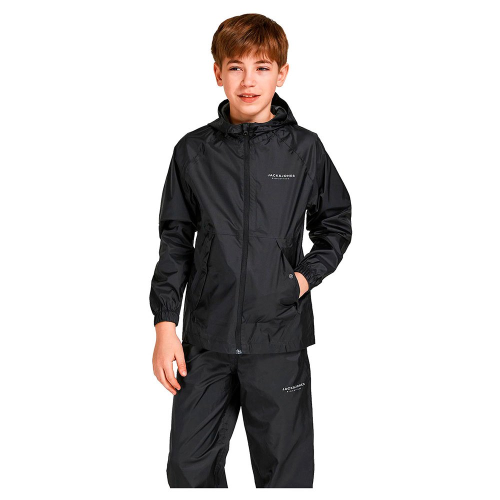 Gaggio Windbreaker Jacket Black 12 Years Boy DressInn Boys Clothing Jackets Rainwear 