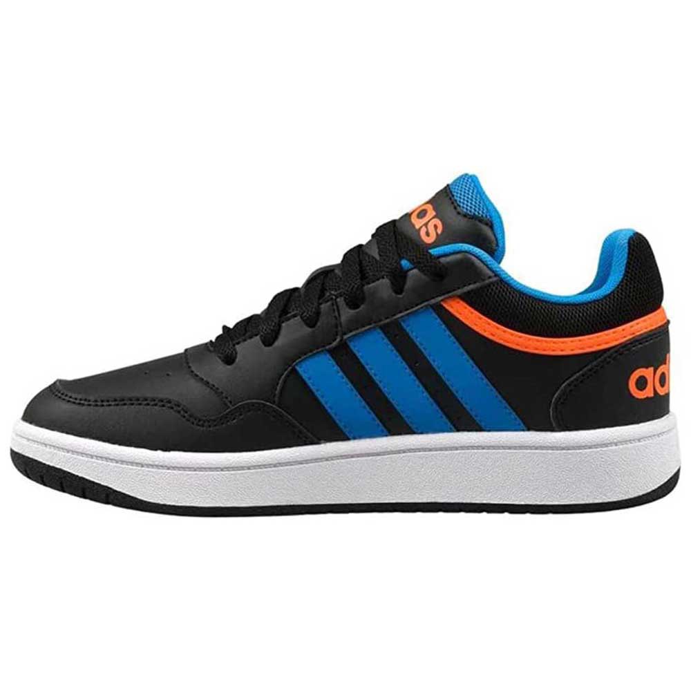 Correction Expectation You will get better adidas Hoops 3.0 Basketball Shoes Kids Black | Kidinn