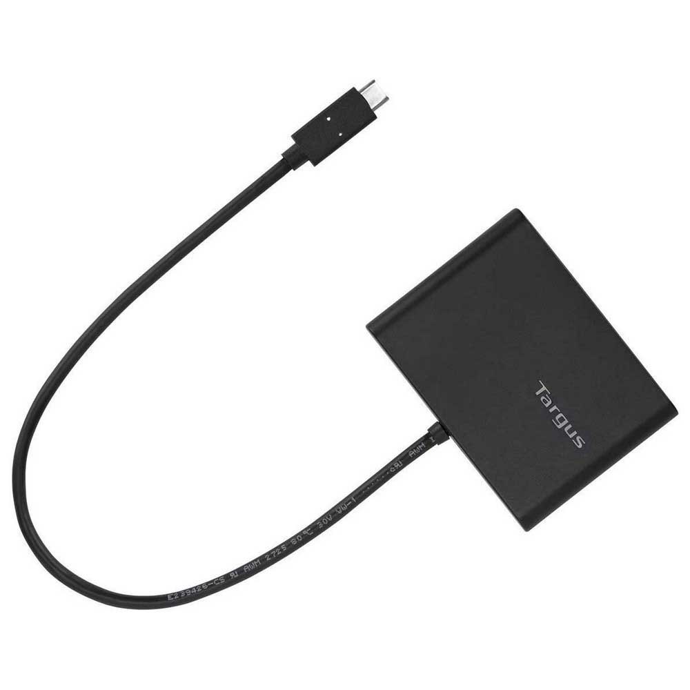 Eftermæle område Rundt om Targus USB C 30 cm Hub Black | Techinn