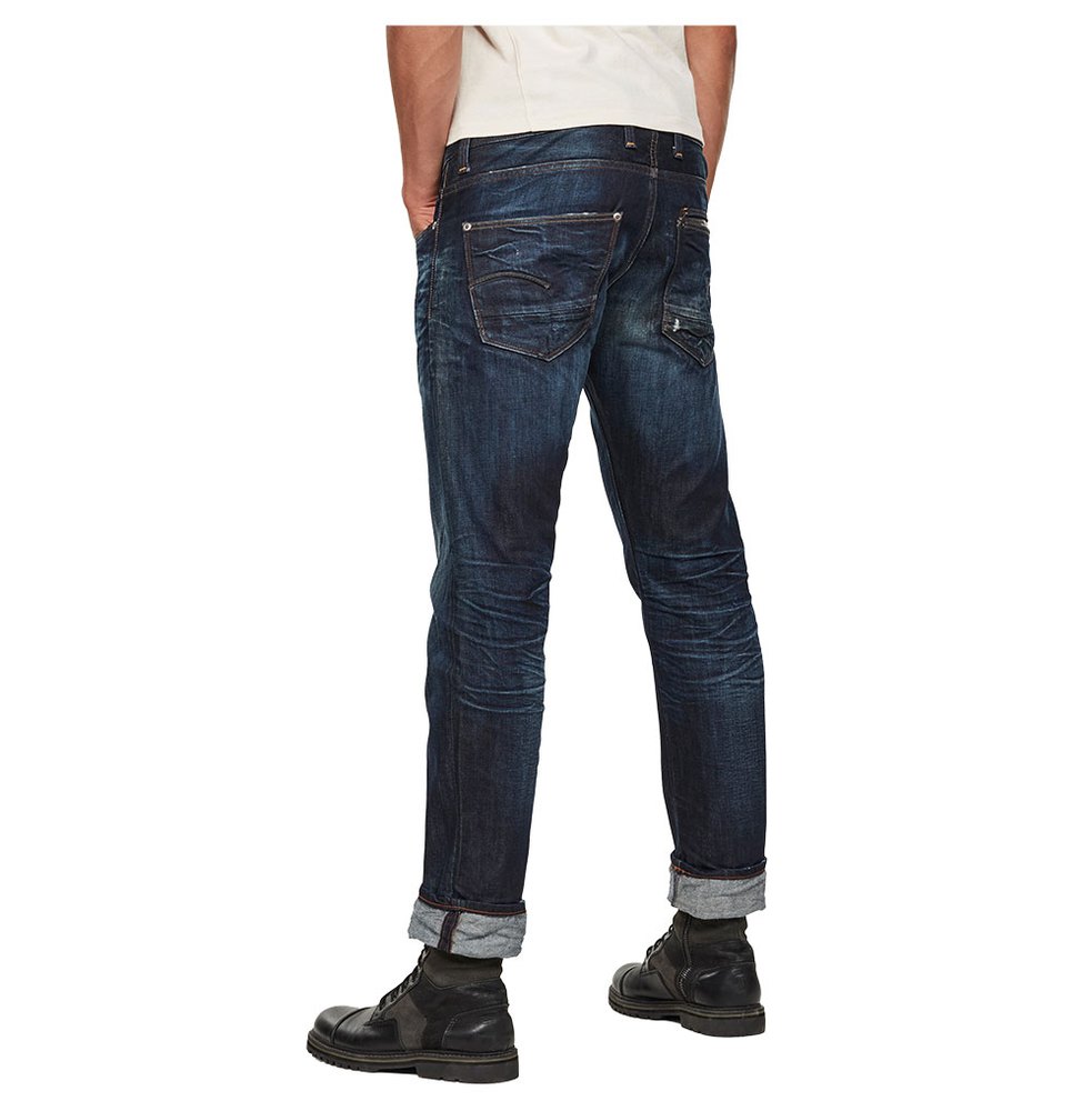 Continentaal bezig Wolk G-Star Attacc Straight Jeans Blauw | Dressinn