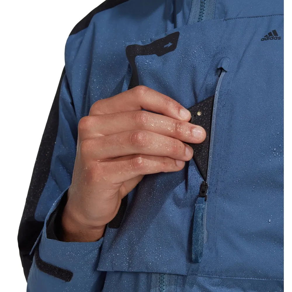 adidas Terrex Xploric Rain.Rdy Mountain jacket Blue | Trekkinn