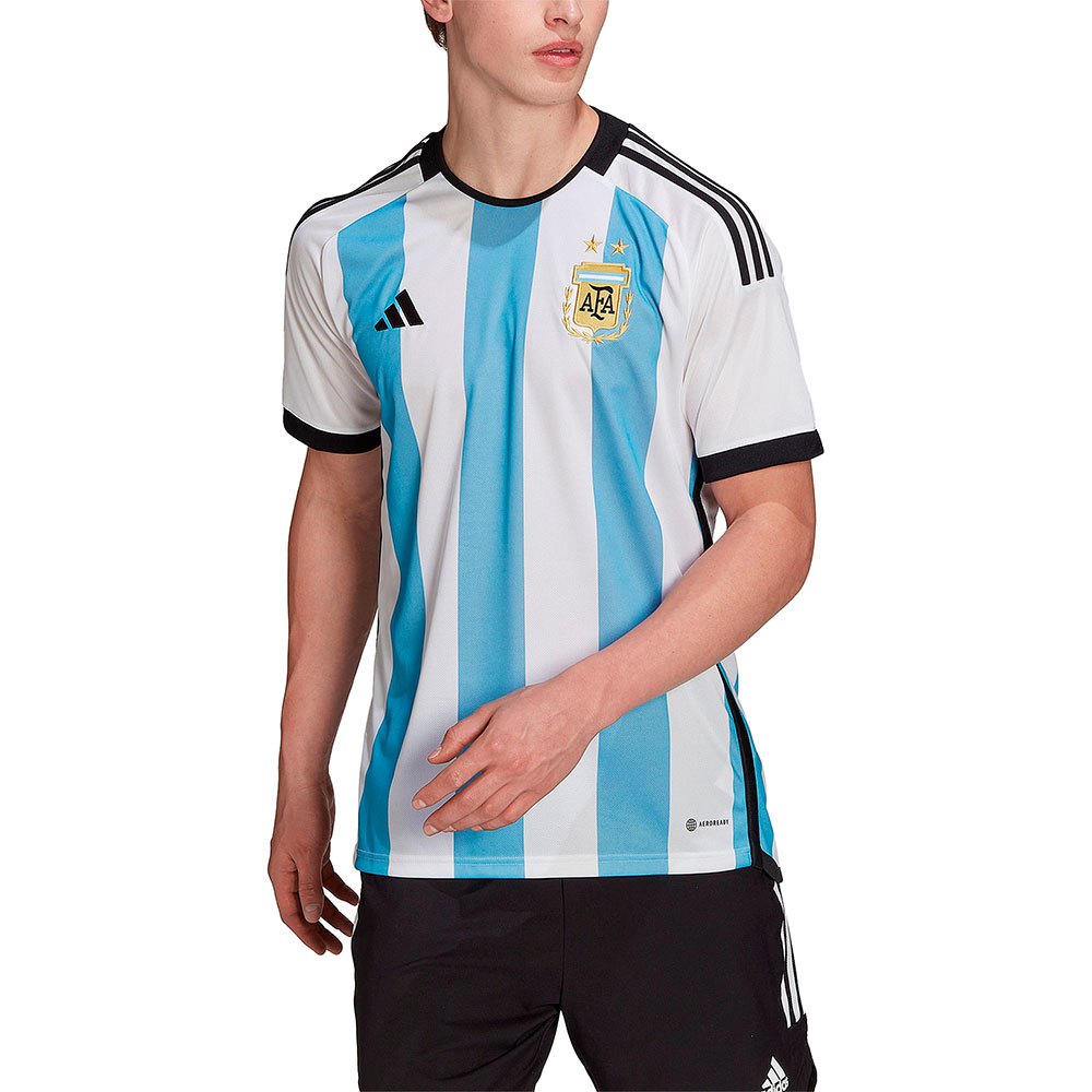 Nadeel Afm Wegrijden adidas Argentina 22/23 Short Sleeve T-Shirt Home Blue | Goalinn