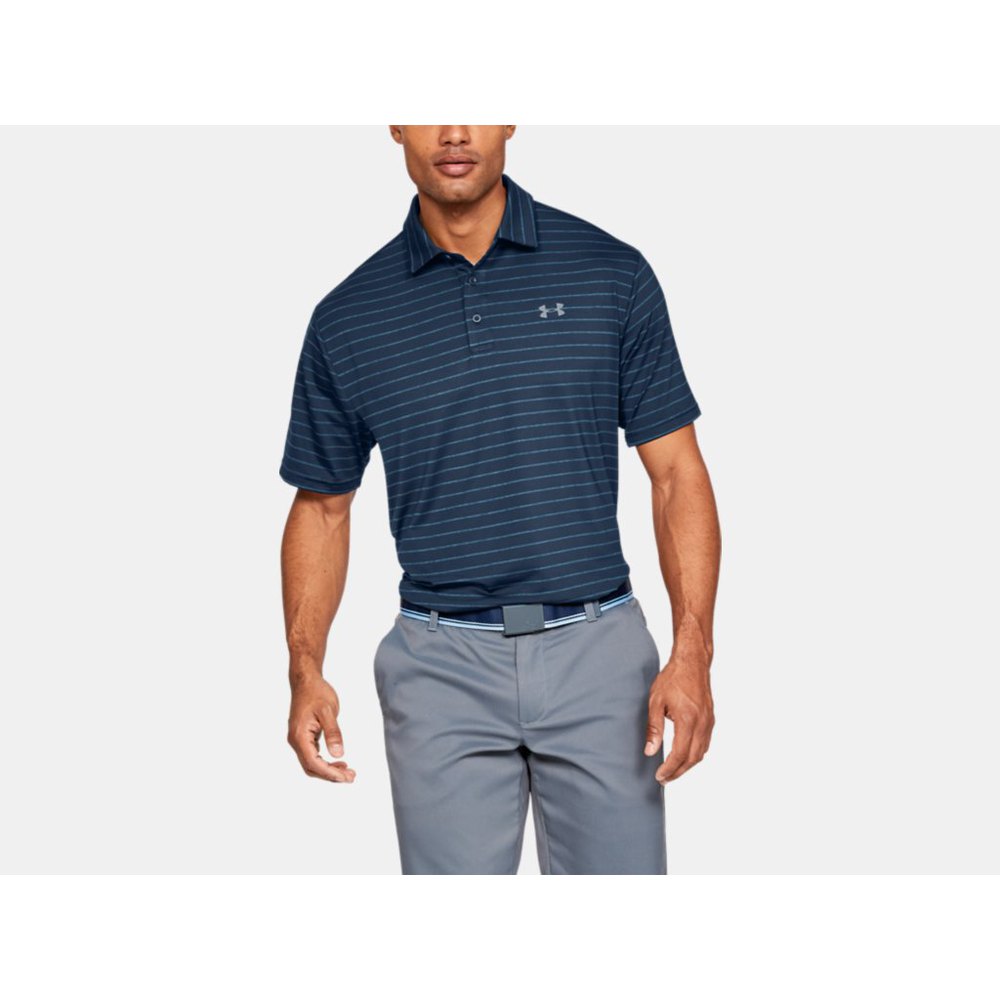 Short Sleeve Polo Shirt with Sun Protection Under Armour Mens Playoff 2.0 Short Sleeve Polo T Shirt with Short Sleeves 