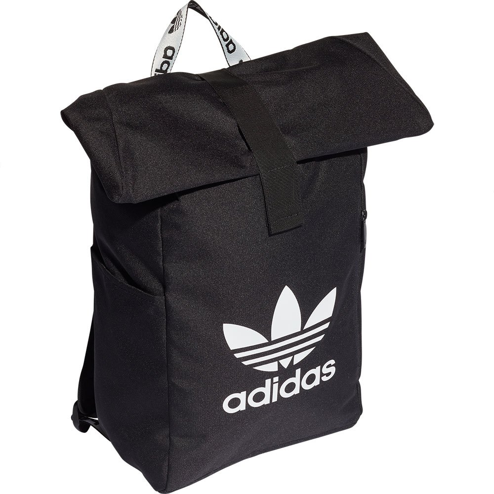 adidas Originals Adicolor Classic Roll-Top Backpack Black|
