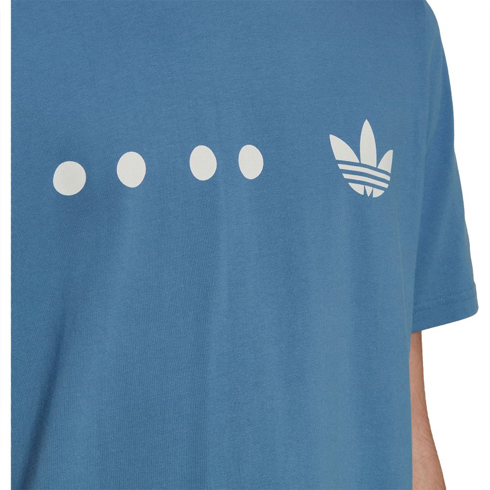 Herren Bekleidung T-Shirts Kurzarm T-Shirts adidas RIFTA Reclaim Logo T-Shirt in Blau für Herren 