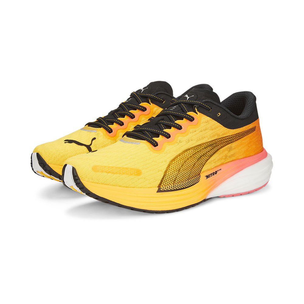 rival calculator Residence Puma Deviate Nitro 2 Running Shoes Yellow | Runnerinn