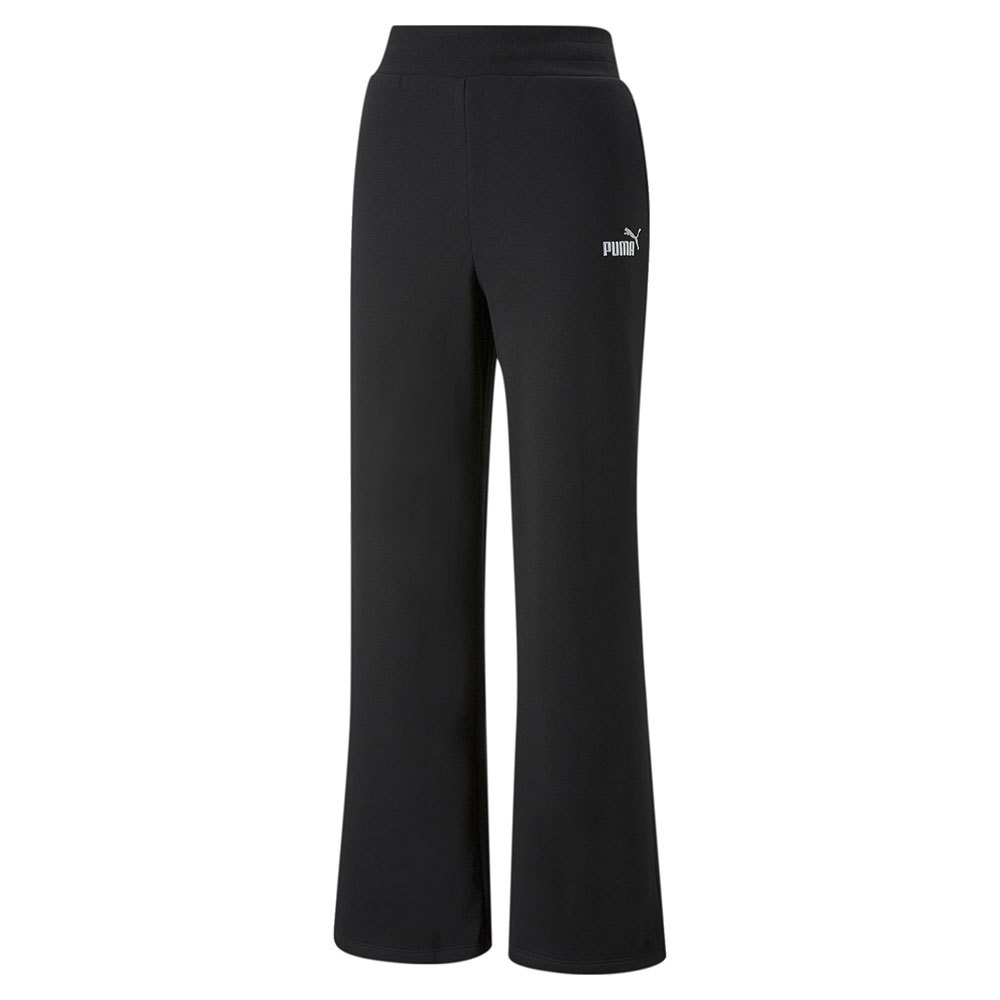 und Jogginghosen Damen Bekleidung Sport- Training Embroidery Hose in Schwarz PUMA Essentials und Fitnesskleidung Trainings 