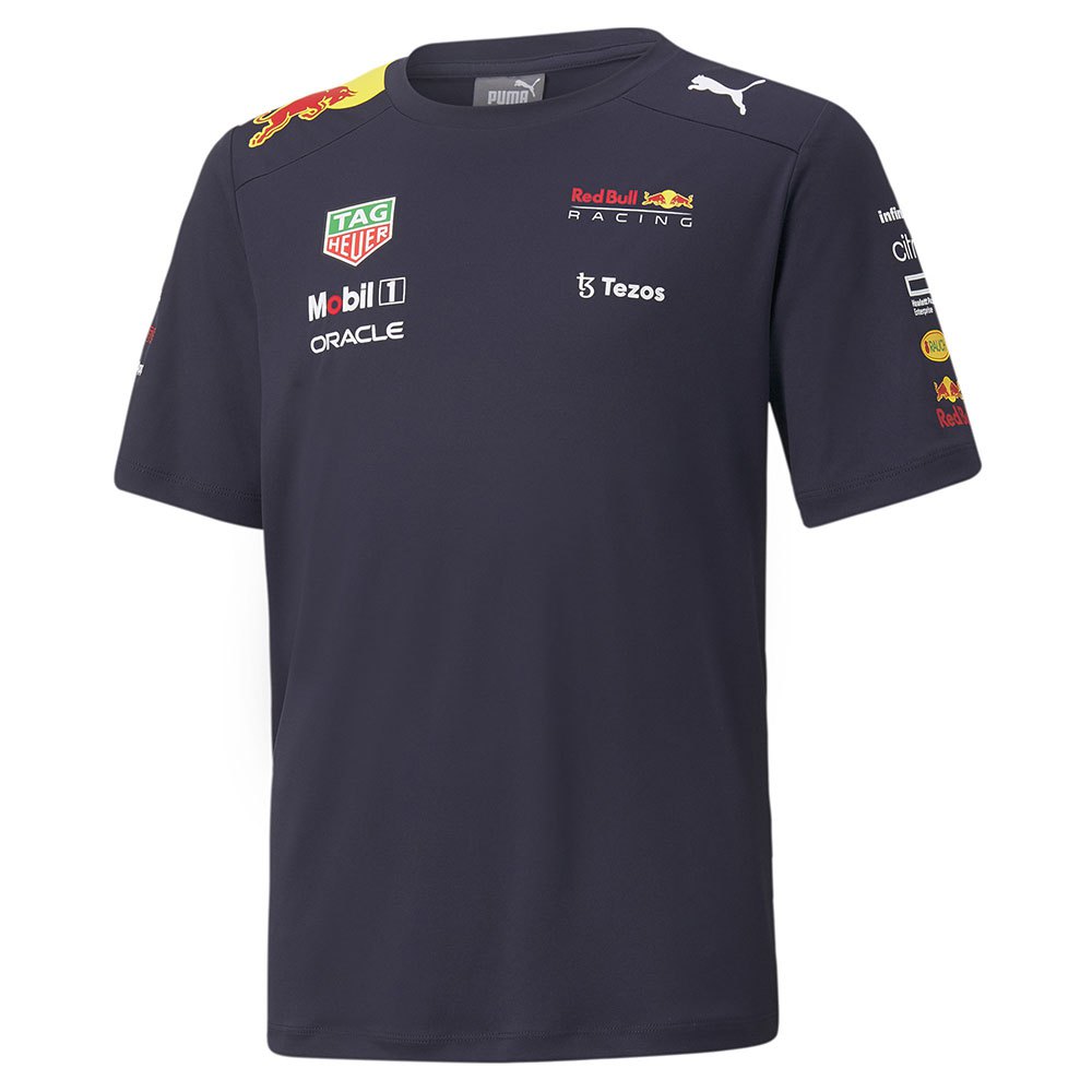 Fuera de plazo Oscuro Derribar Puma Red Bull Racing T-Shirt Blue | Kidinn