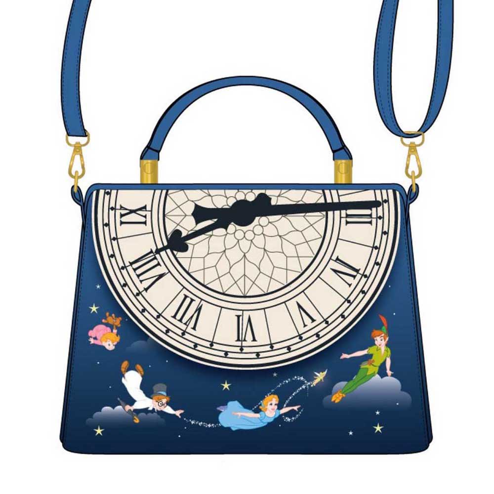 Loungefly Shoulder Bag Peter Pan Luminous Clock