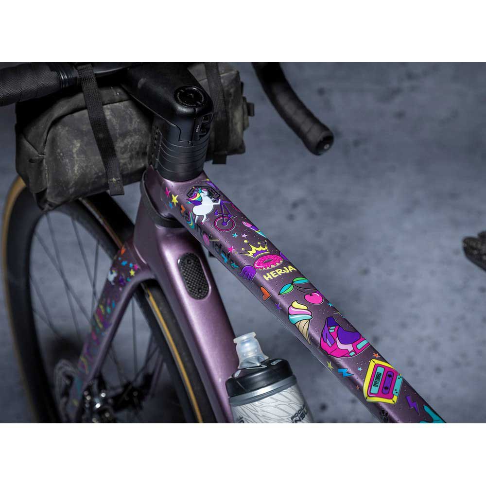 DYEDBRO Unicorn Bike Frame Protector Dyed Bro (Glitter Finish