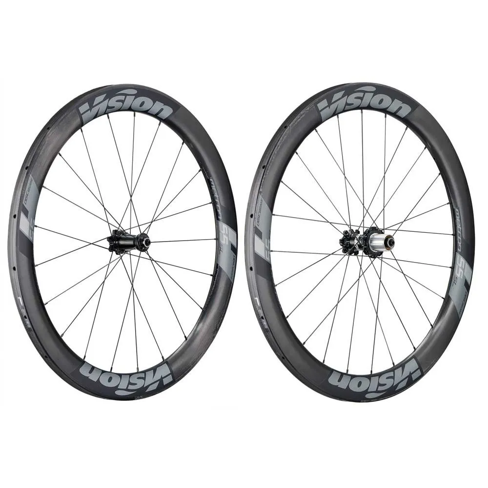 Vision Metron 55 SL 6B Disc road wheel set, Silver | Bikeinn