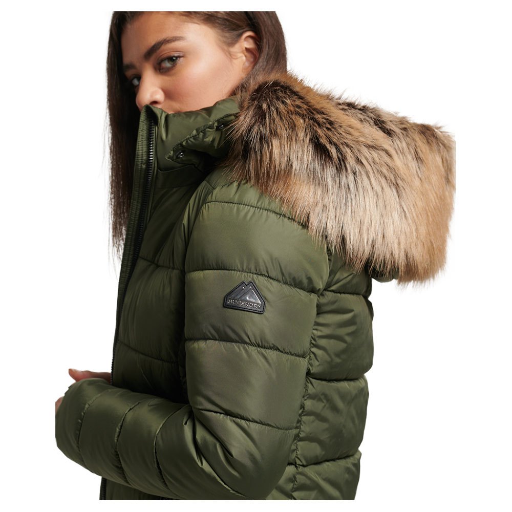 Superdry Code Mtn Hood Fuji Luxe Jacket Green | Dressinn