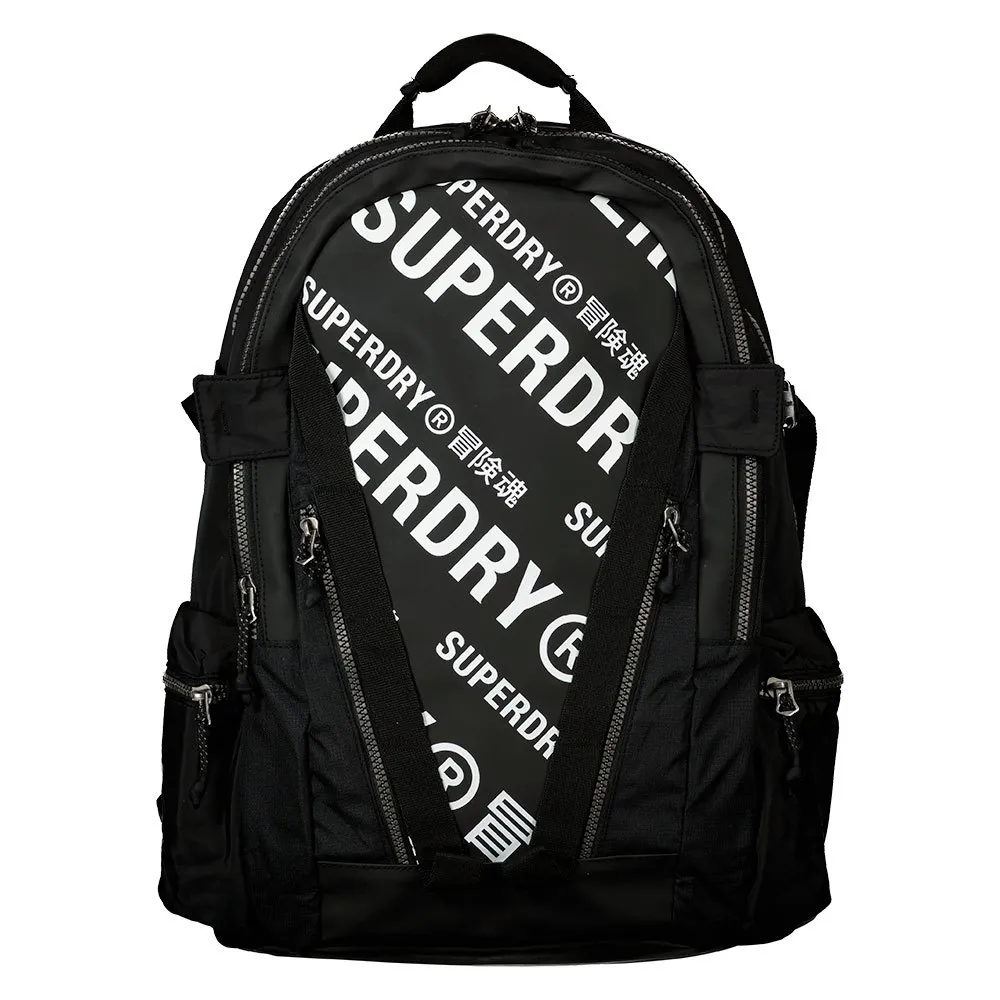 Superdry Code Mtn Tarp Rucksack Schwarz | Dressinn