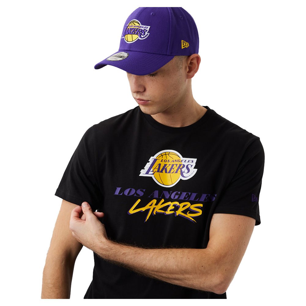 New Era Los Angeles Lakers T-Shirt Maglietta da Uomo Uomo 