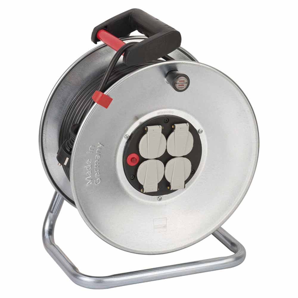 Brennenstuhl Cable Reel Automatic IP20 Automatic Winder 9+2m Cable 