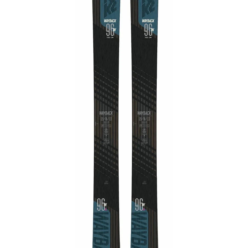 K2 Wayback 96 Woman touring skis Purple | Snowinn