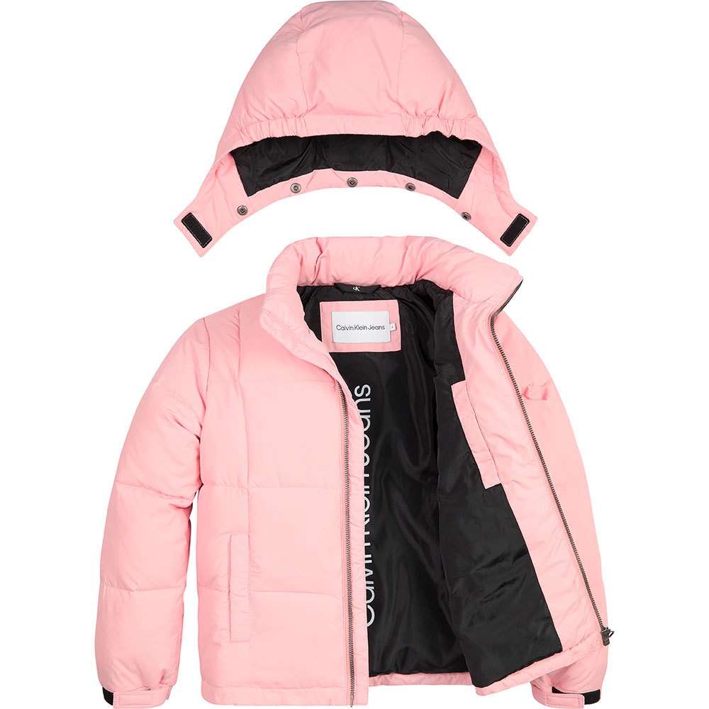 Introducir 79+ imagen calvin klein jacket pink