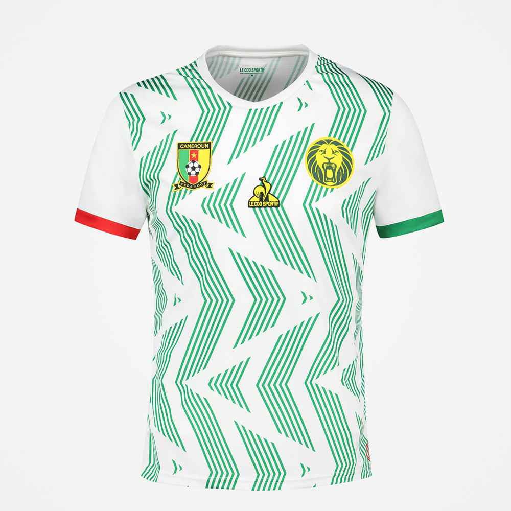 Le coq sportif T-shirt à Manches Courtes Cameroun Pre Match