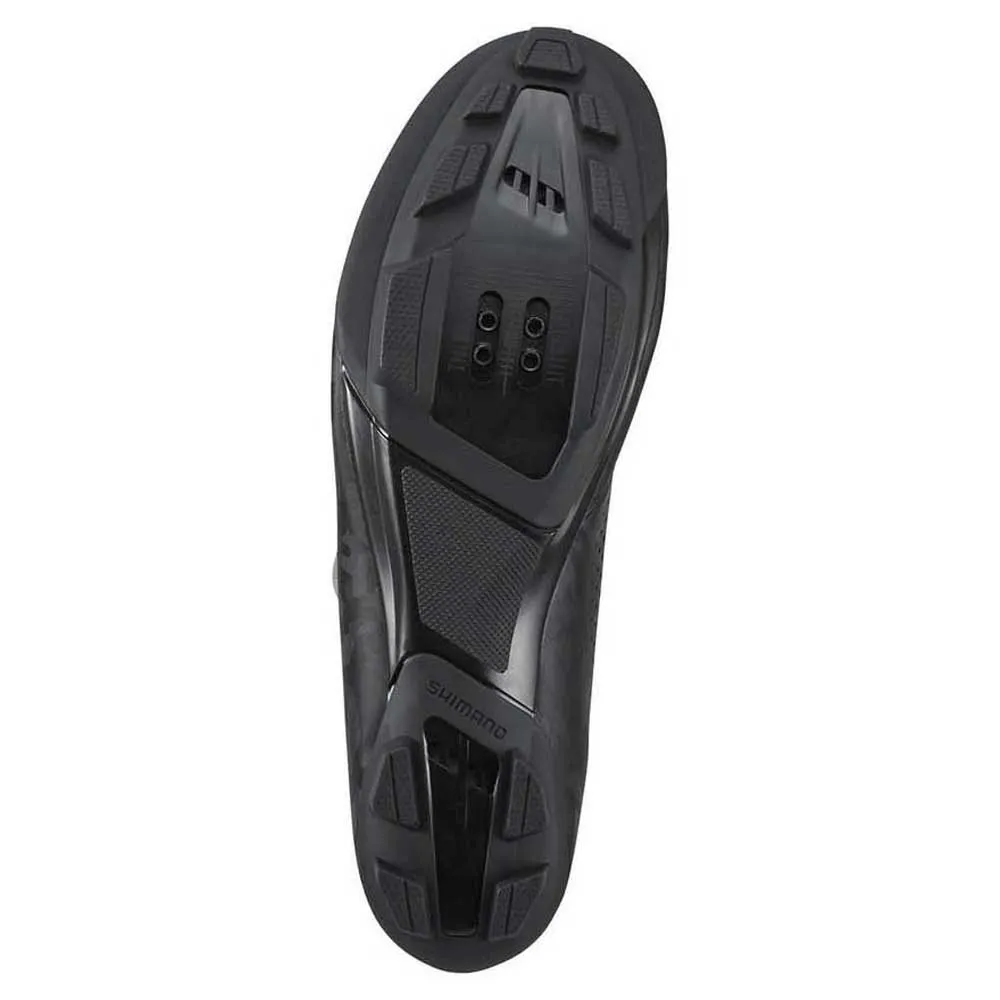 Shimano RX600 Wide Gravel Shoes, Black | Bikeinn