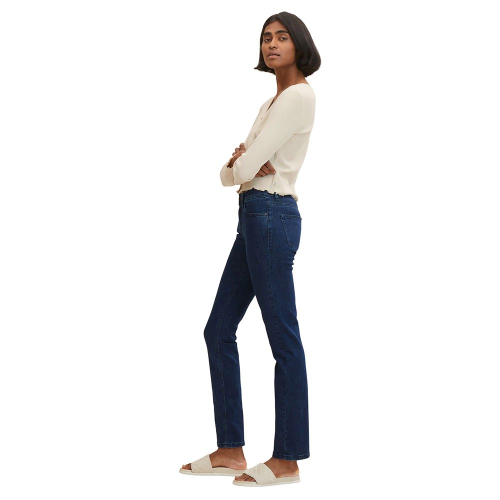 Tom Tailor Womenss Straight Alexa with Belt Jeans 