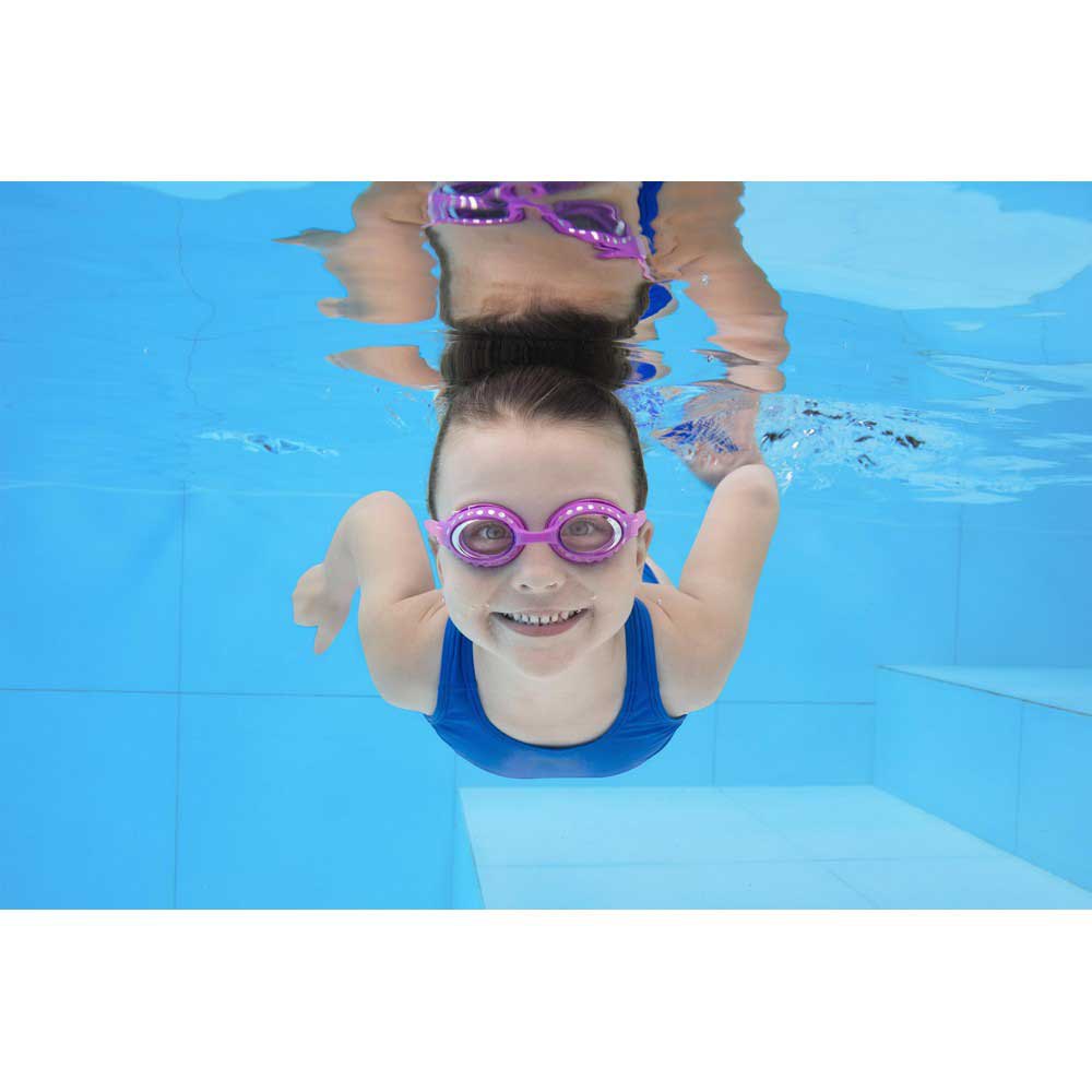 Bestway ジュニア水泳用ゴーグル Hydro Swim Sparkle´n Shine ピンク| Swiminn