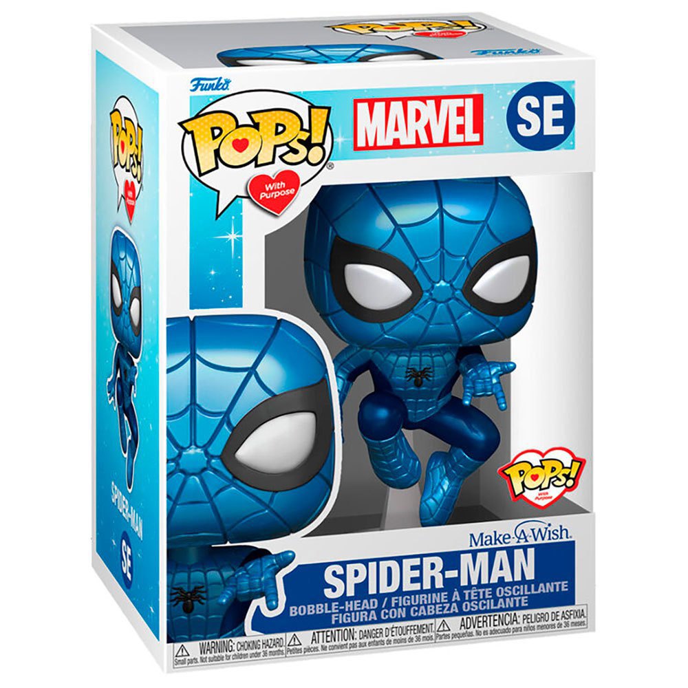 Funko POP Marvel Make a Wish Spiderman マルチカラー| Kidinn