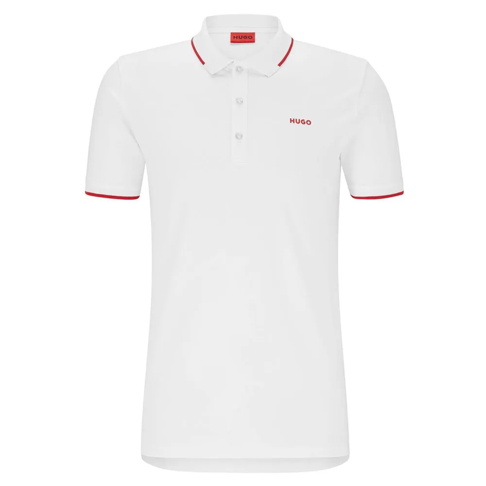 Hugo Dinoso Short Sleeve Polo White S 3