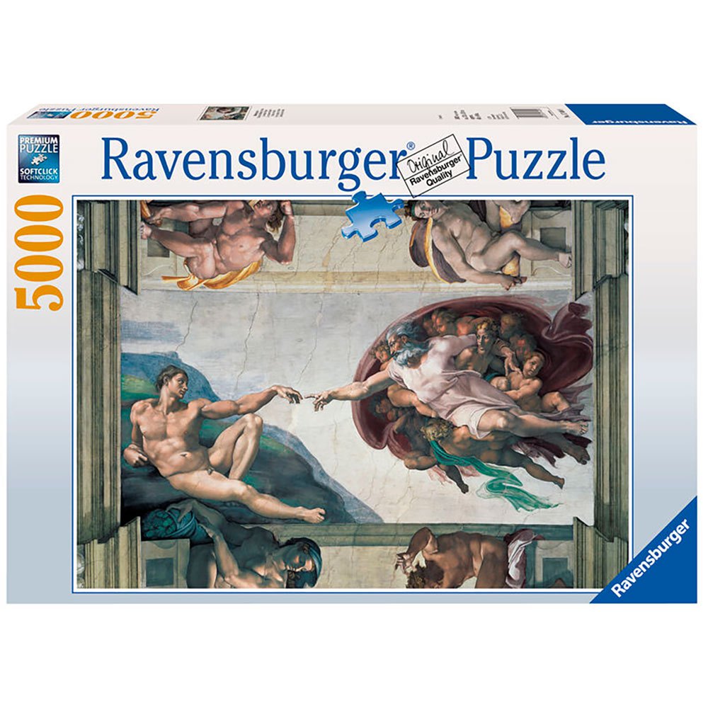 peaceful Abolished Mixed Ravensburger Adan creation 5000 Pieces Puzzle | Kidinn