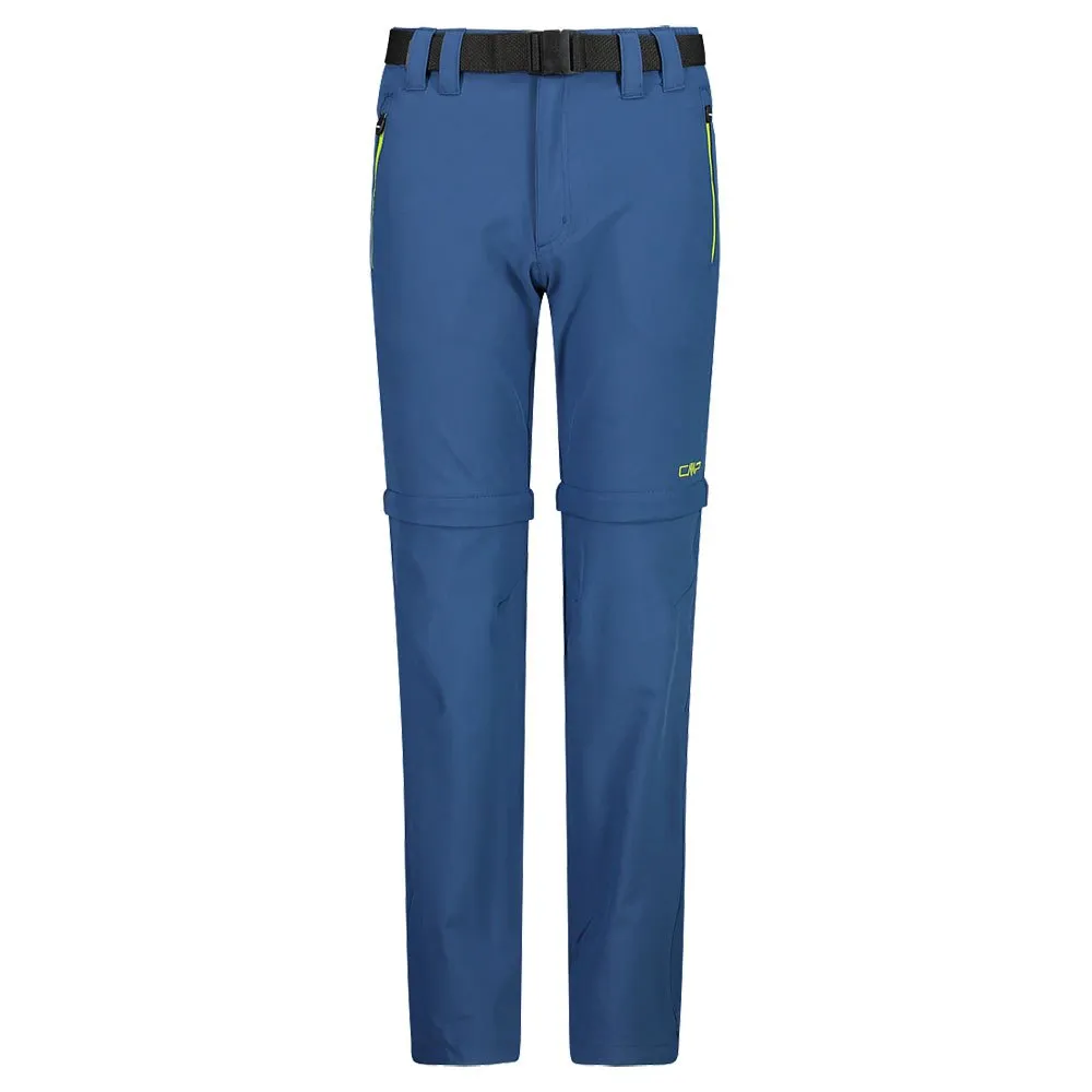 CMP Pantalon Zip-Off Femme Stretch 4 Directions - Convertible Long/Court, Dry Function, UPF 30, Idéal Randonnée Été