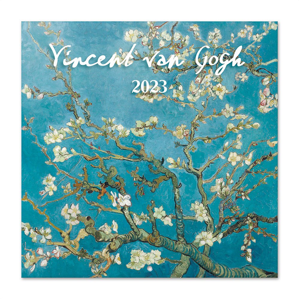 inspanning driehoek Huh Grupo erik Van Gogh 2023 Calendar 30x30 cm Blue | Kidinn