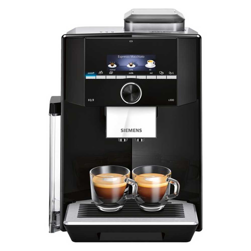 typisk opadgående Tilsætningsstof Siemens Espresso Kaffemaskine TI923309RW Sort | Techinn