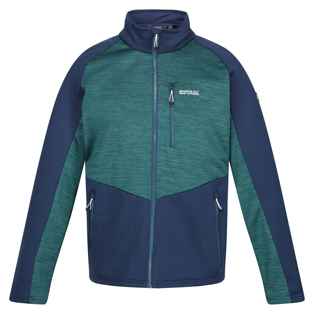 Regatta Farson II softshelljacke Blau | Trekkinn