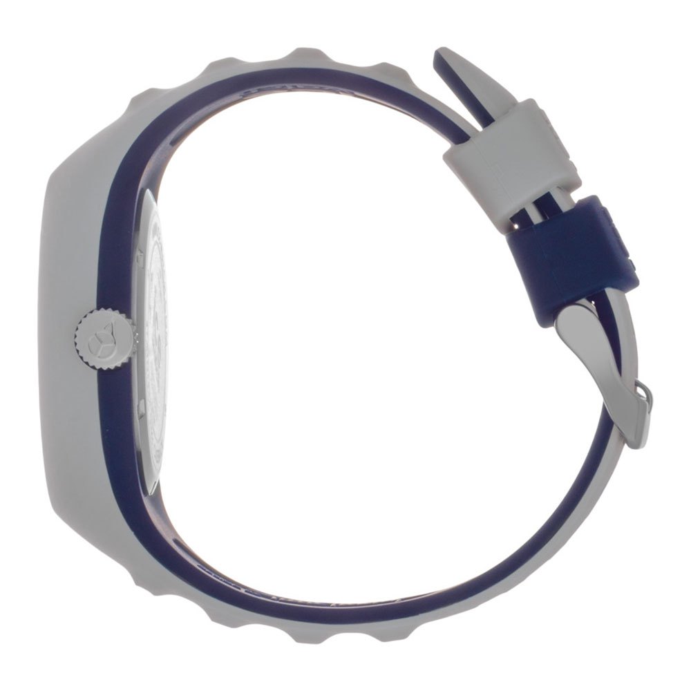 P Montre Grise pour Homme avec Bracelet en Silicone Leclercq Grey Blue Medium Visiter la boutique ICE-WATCHIce-Watch 018943 