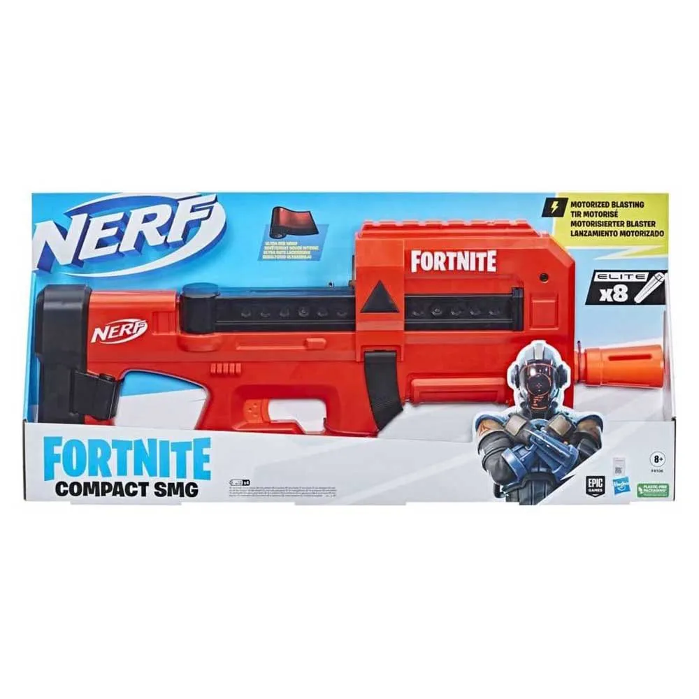 Hasbro Nerf Fortnite Compact Smg pistool Oranje | Kidinn Buitenspellen