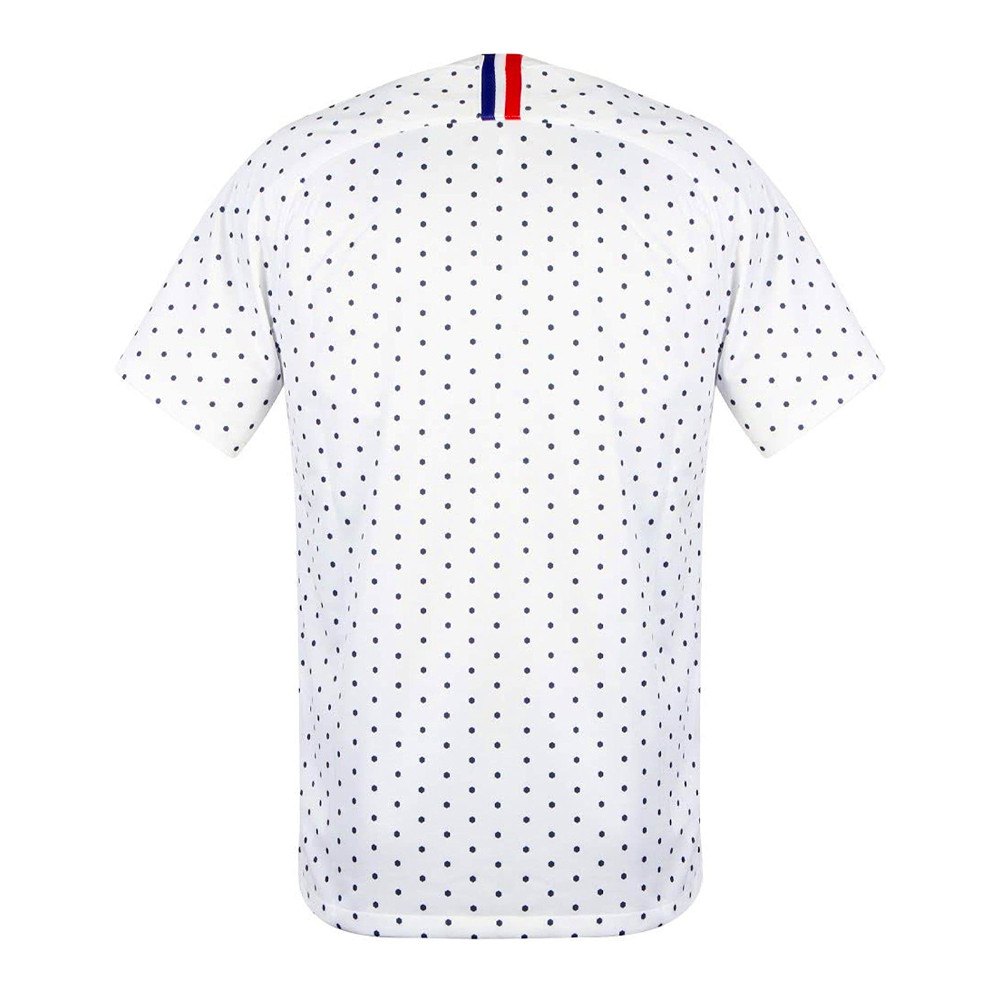 Tratamiento tranquilo Gran Barrera de Coral Nike Camiseta Manga Corta Equipe De France 2019 Blanco | Goalinn