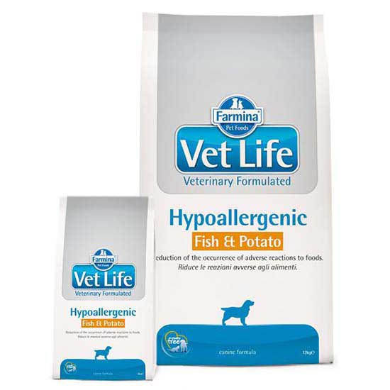Farmina VetLife Hypoallergenic Рыба и картофель 12kg Собака Еда  Многоцветный| Bricoinn