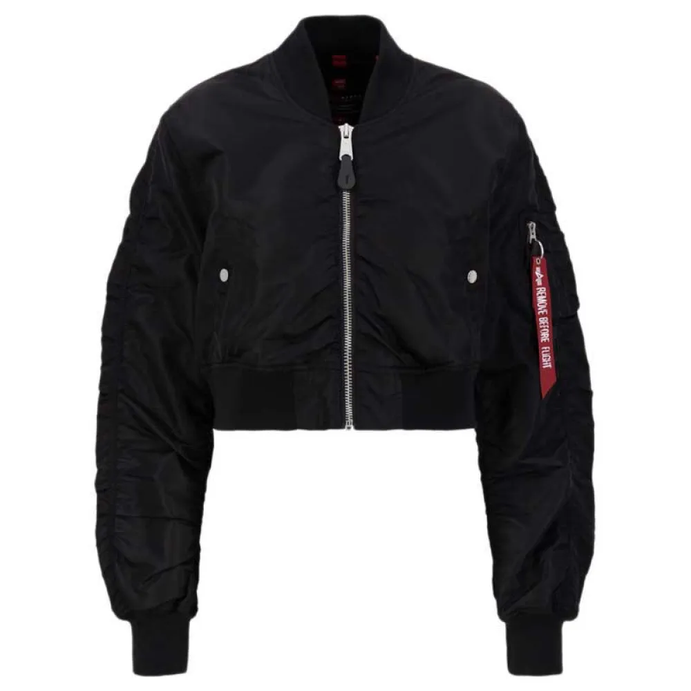 Alpha industries Ma-1 Boxy jacket Black | Dressinn