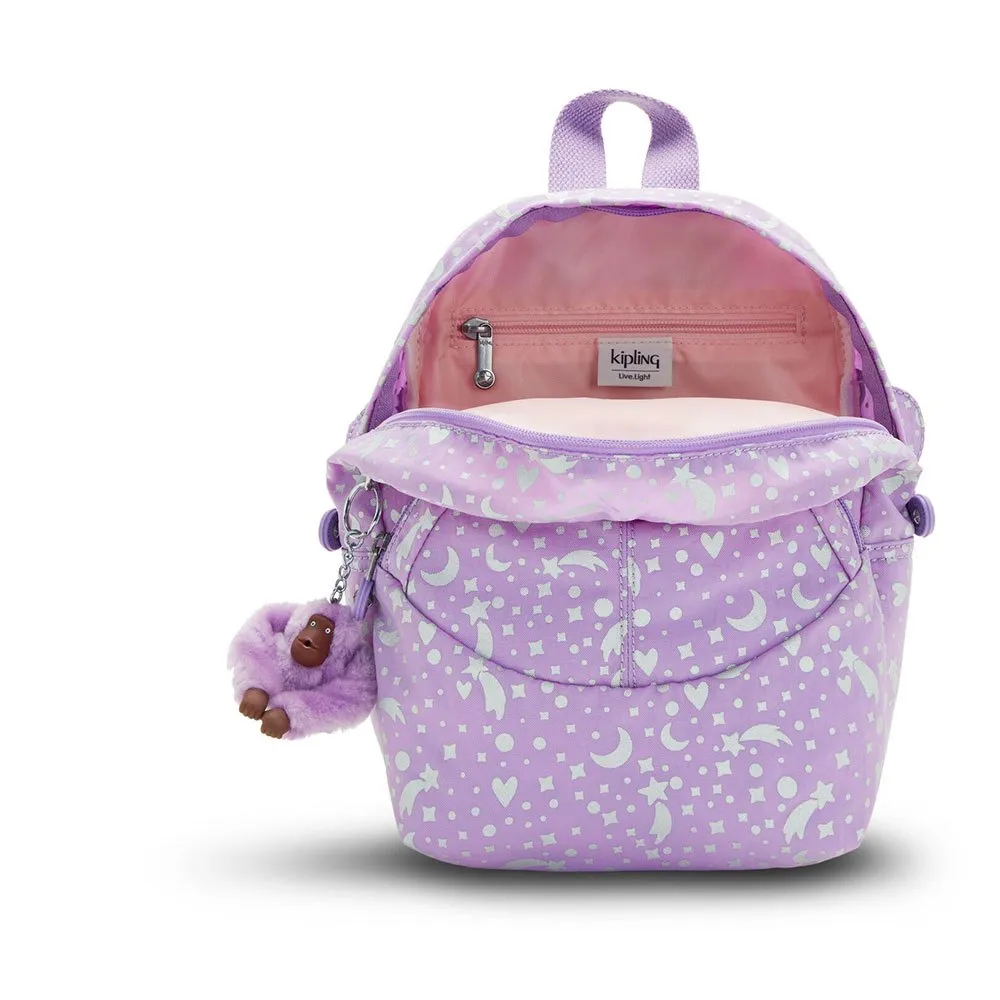 Kipling Faster backpack Purple | Dressinn display picture 3