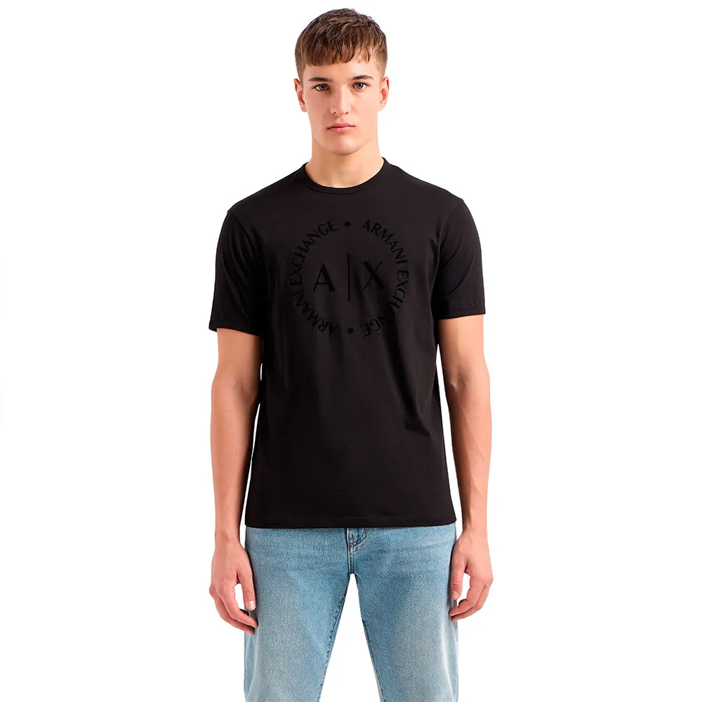 ARMANI EXCHANGE クルーネック Tシャツ 8nztcd-z8h4z Armani exchange 8NZTCD-Z8H4Z T-shirt Black | Dressinn