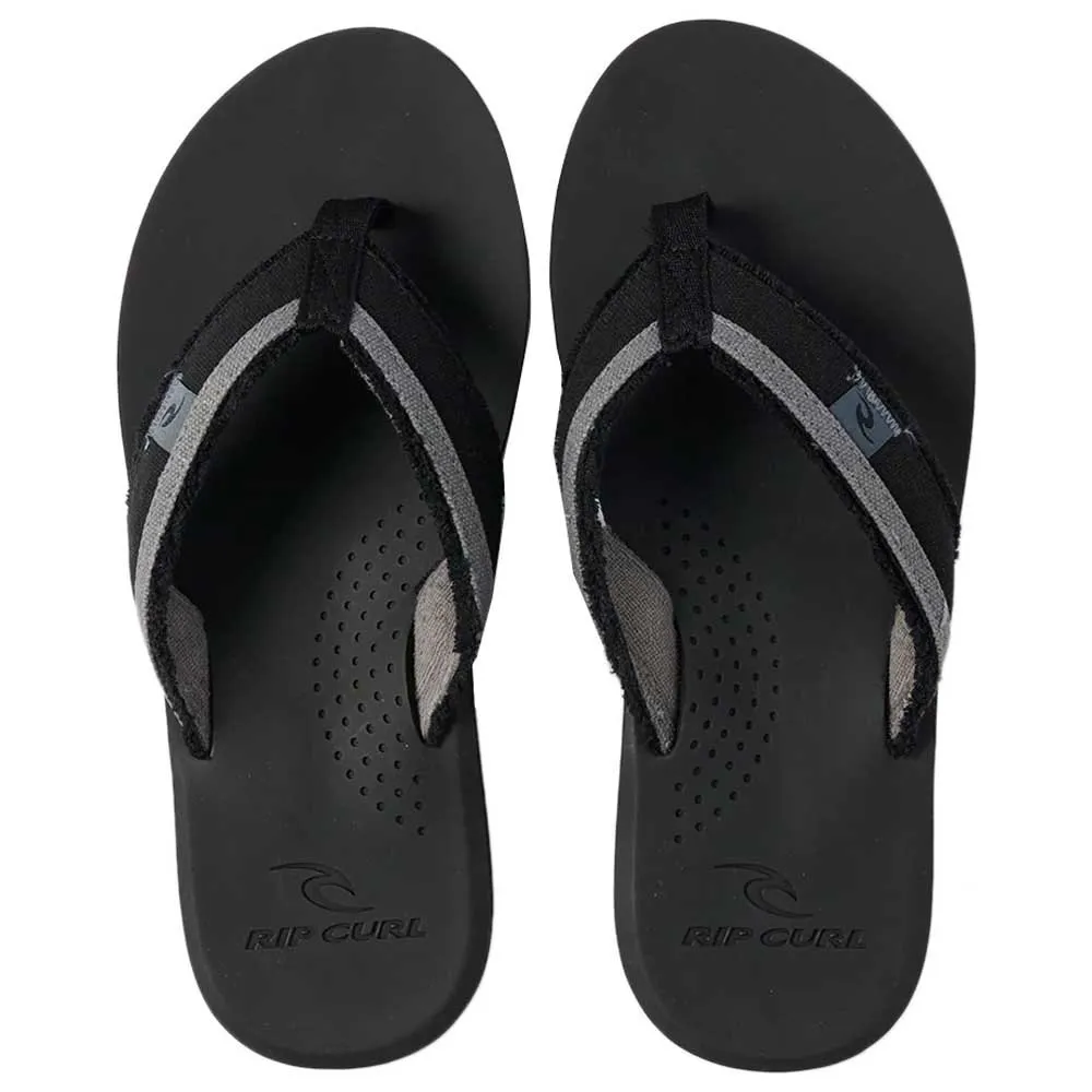 Rip Flopper Rip curl Reactor flip flops Black | Dressinn