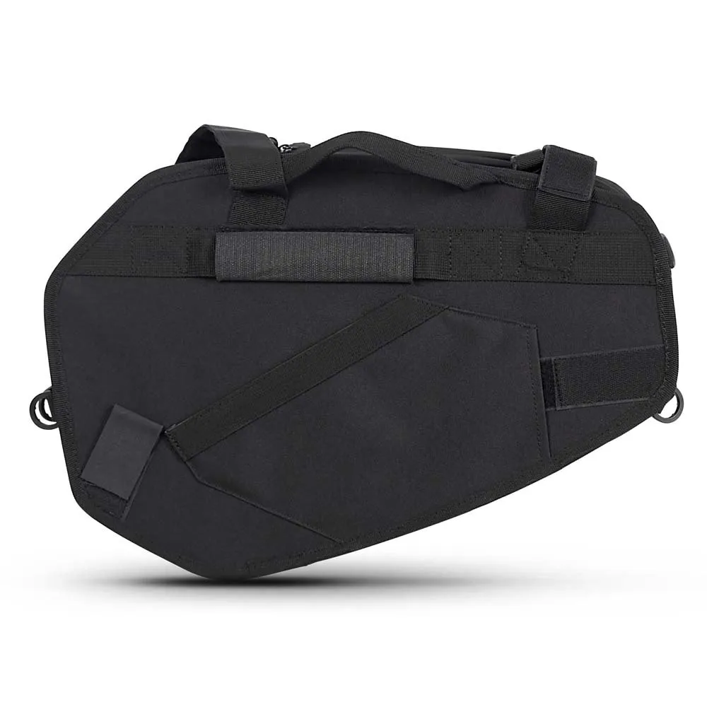 SHAD E48 Paire De Sacs Universels Semi-Rigides Moto Extensibles 46 à 58 Litres Noir